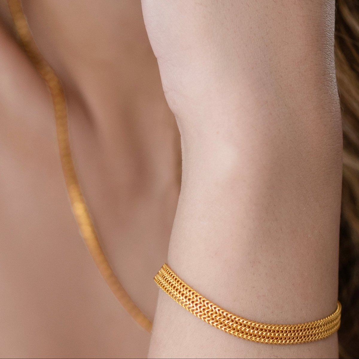 SUVAN® „Chao Phraya“ – 24 Karat Goldarmband aus Bangkok - Suvan Gold