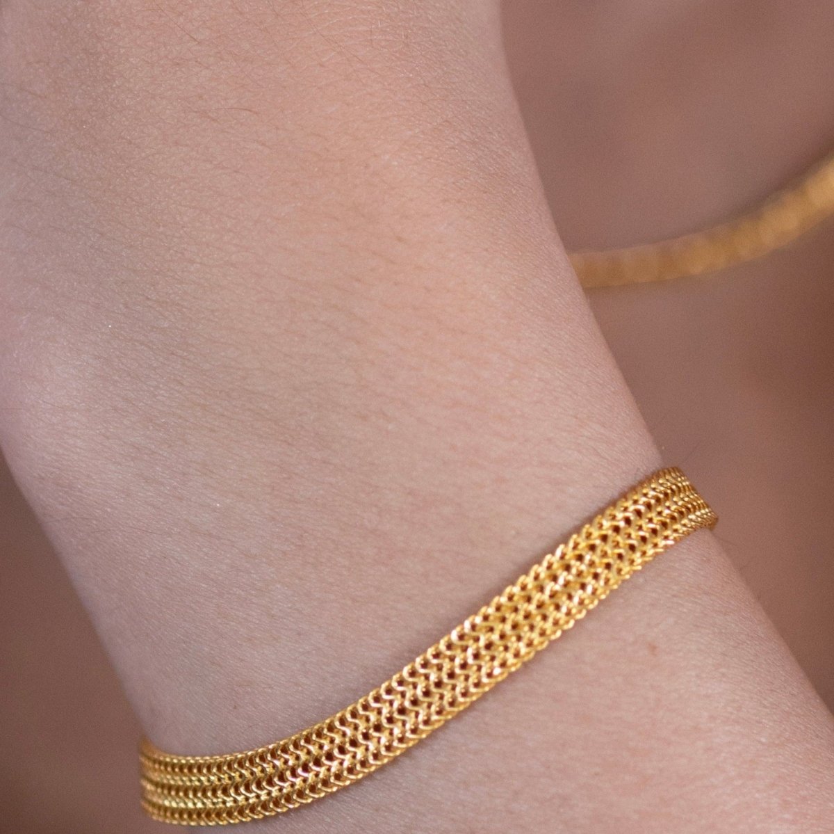 SUVAN® „Chao Phraya“ – 24 Karat Goldarmband aus Bangkok - Suvan Gold